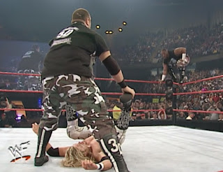 WWE / WWF - Armageddon 2000 - The Dudleyz do 'Wassup' on Edge