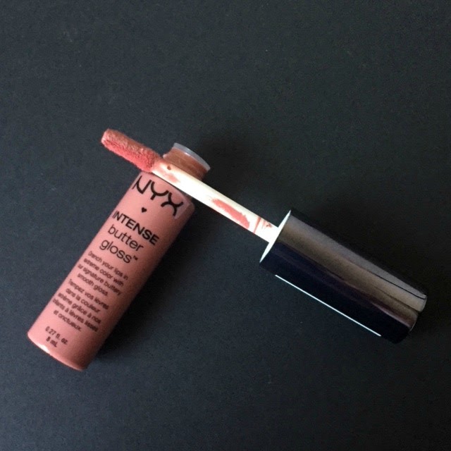 NYX Intense Butter Glosses In Tres Leches, Chocolate Crepe and Toasted
