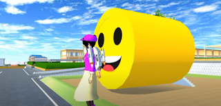 ID Rumah Berbentuk Emoji Di Sakura School Simulator