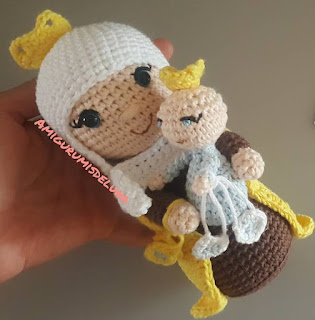 PATRON GRATIS VIRGEN DEL CARMEN AMIGURUMI 44440