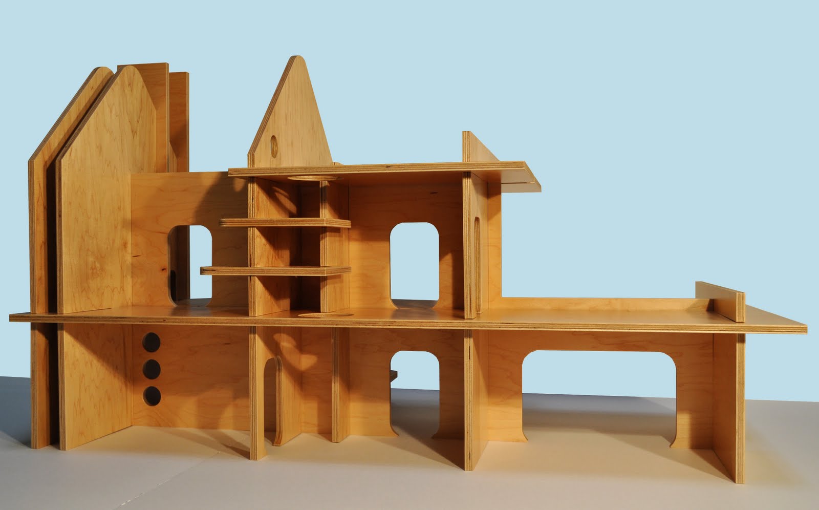 SUM Dollhouse Design 99 Completed Dollhouse