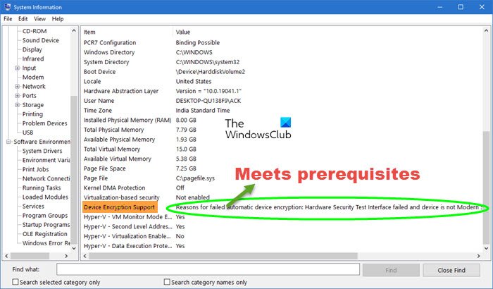 Apparaatversleuteling in Windows 10