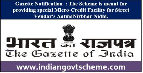 Micro-Credit Facility for Street Vendor's