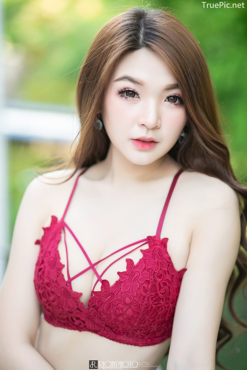 Image-Thailand-Hot-Model-JaJaa-Zarinyap-Sexy-Red-Plum-Lingerie-TruePic.net- Picture-10