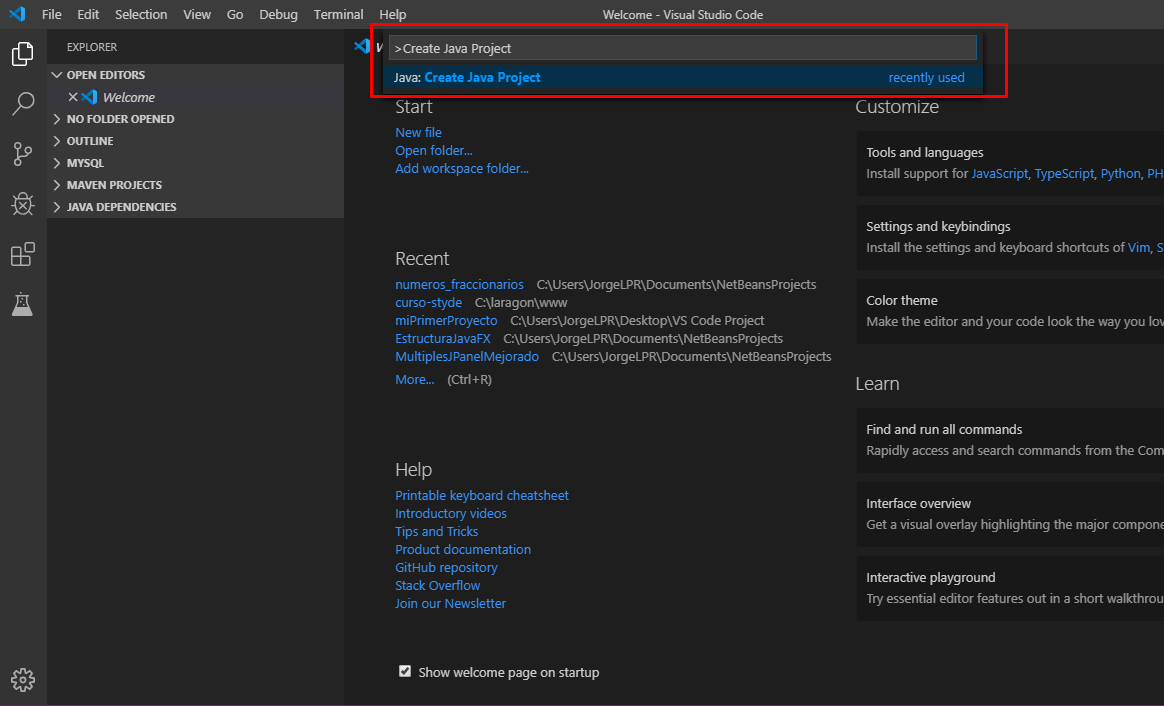 java on visual studio code java on visual studio code