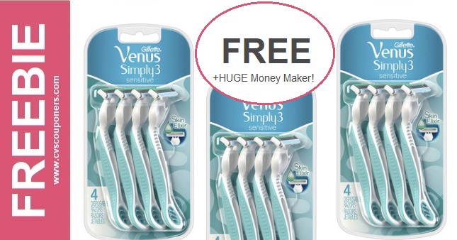 FREE Venus Disposable Razors CVS Deals