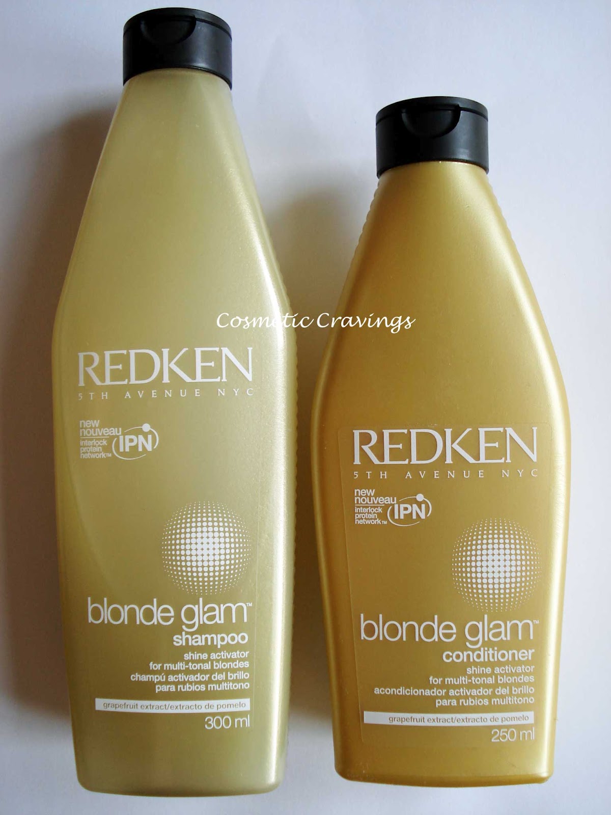 Cosmetic Cravings Review Redken Blonde Glam Shampoo and Conditioner