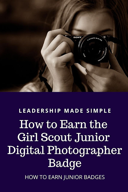 How to Earn the Girl Scout Junior Digital Photographer Badge