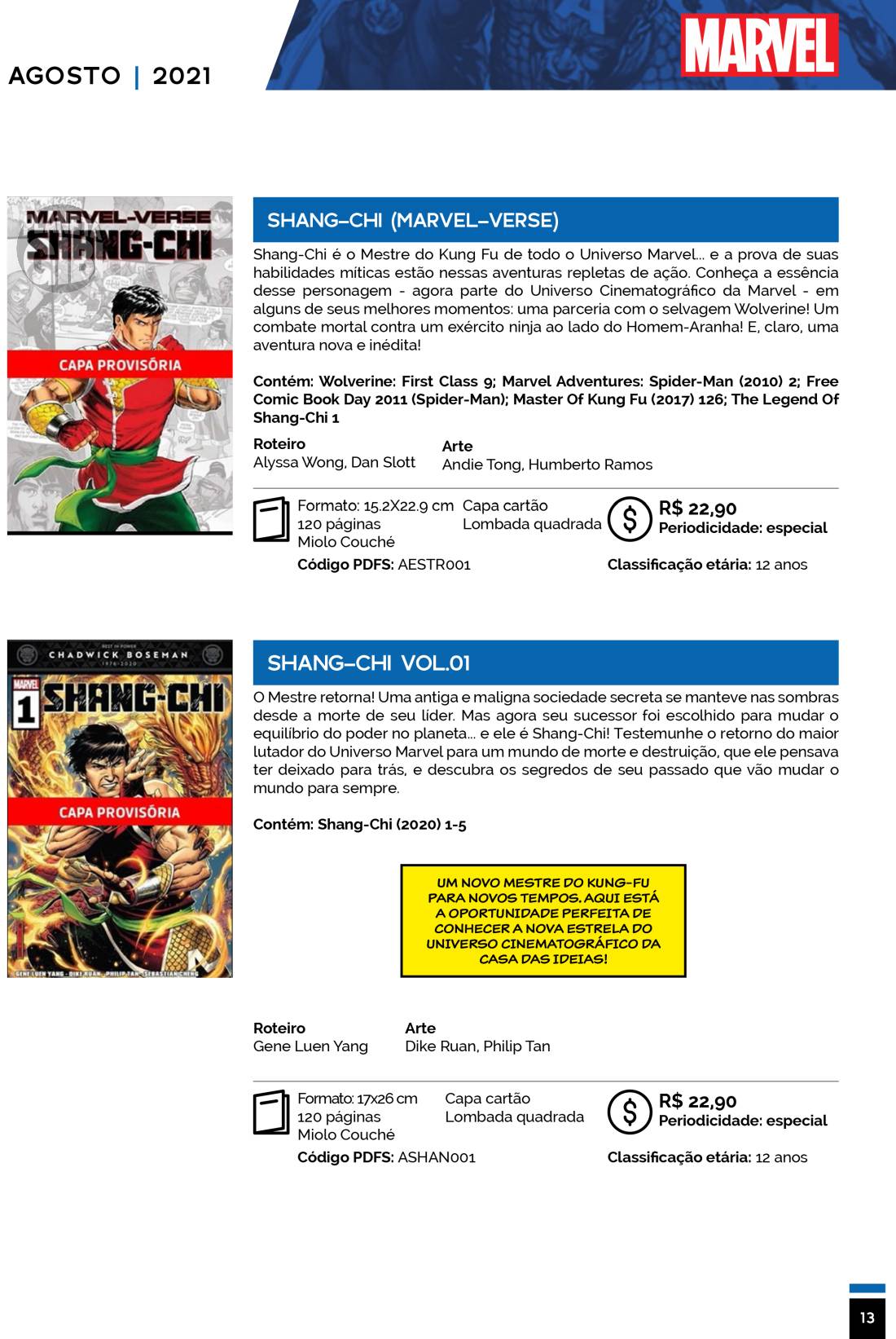 9 - Checklist Marvel/Panini (Julho/2020 - pág.09) - Página 9 Catalogo-Julho-Agosto-13