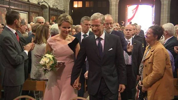 Queen Mathilde attended a concert organized by the Association of the Nobility