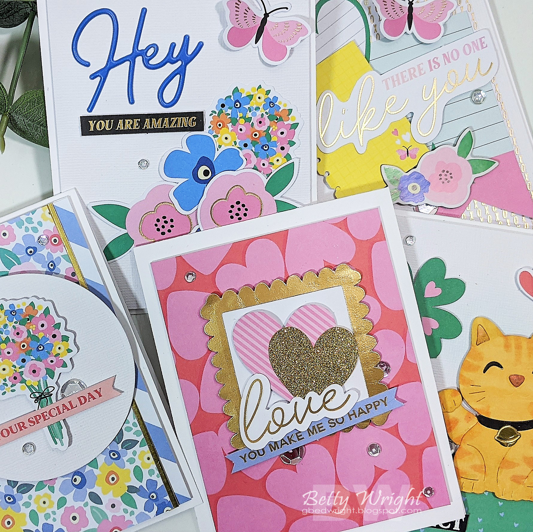 January Card Kit 5 cards 1 Kit! The Things I Do With Paper