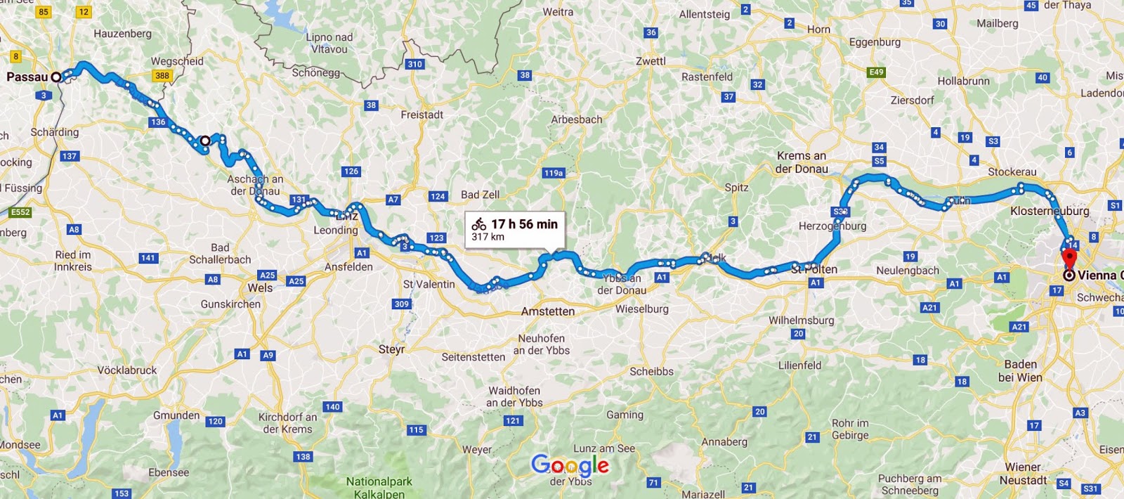 La Lair On Wheels: Danube River Bike Trail from Passau, Germany to La Lair On Wheels: Danube River Bike Trail from Passau, Germany to