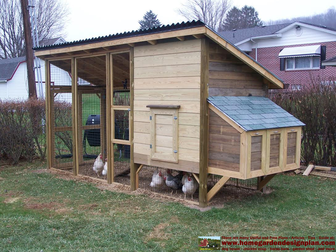 home garden plans: M101 - Building Success - Chicken Coop ...
