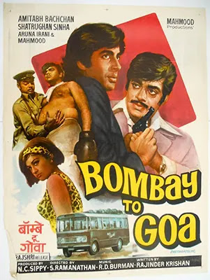 Mehmood in Bombay to Goa