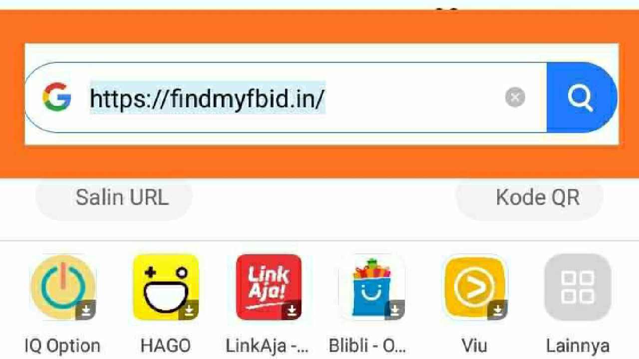 Cara mencari akun fb dengan ID