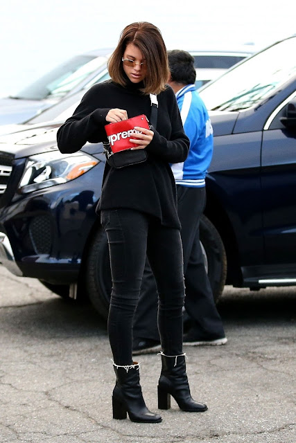 Sofia Richie Images Leaving Meche Salon In West Hollywood - Hollywood