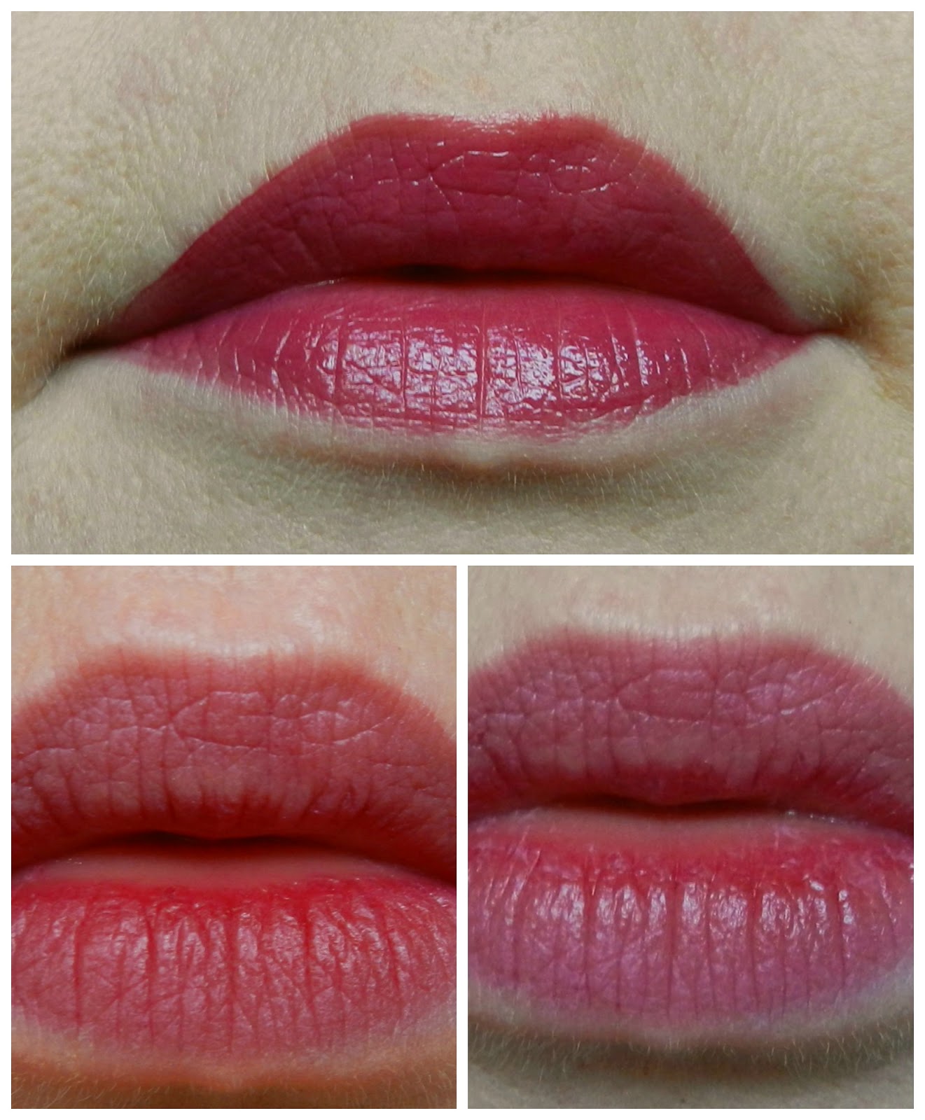 Unfade what fades: Sephora Rouge Infusion lip stains in Ruby, Rosewood ...