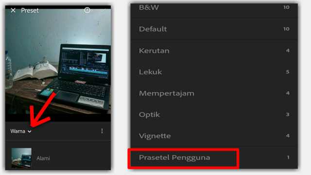 Cara Memasukkan Import Preset Lightroom Di Hp Android Iphone Terbaru Mediarale