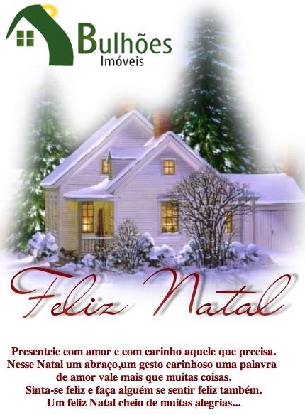 Bulhões Imóveis deseja um Feliz Natal e Excelente 2012...