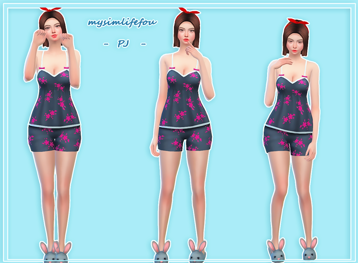 Sims 4 Ccs The Best Sleepwear For Women By Simlife