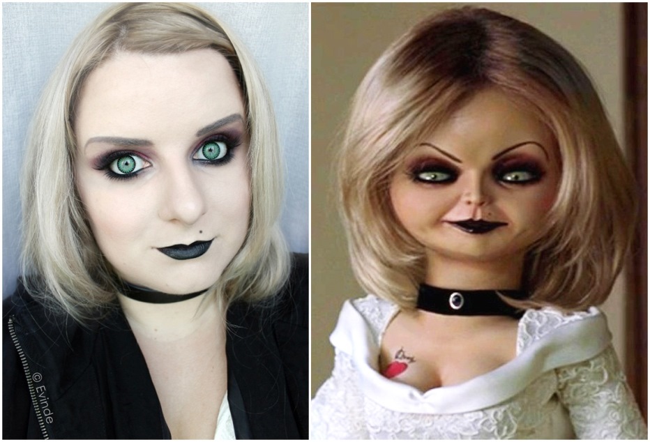 Tiffany - Seed of Chucky Makeup Look ...