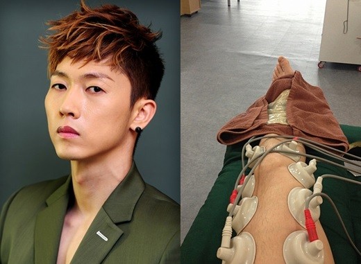 Oppa K-Pop: [News] Jang Woo Hyuk Leg Injury, 'Can't Do Anything For At
