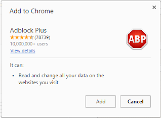 Cara-Install Add AdBlock Pluss Chrome Untuk Menghilangkan Iklan Dibrowser