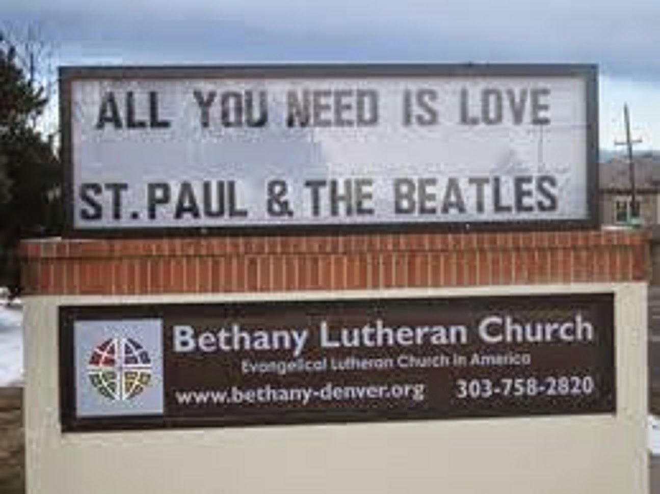THE GOSPEL ACCORDING TO ST. PAUL AND THE BEATLES