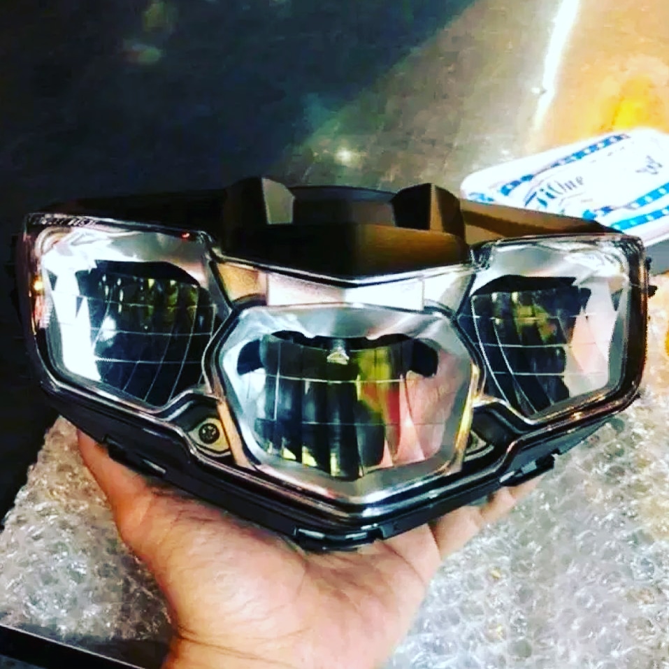 Bocor !!! HeadLamp LED Mx King Baru, Rilis Agustus