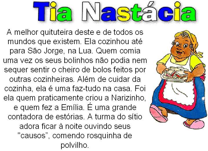 CONTEXTOS DE TEXTOS SOBRE OS PERSONAGENS DO SÍTIO DO PICAPAUAMARELO CONTEXTOS DE TEXTOS SOBRE OS PERSONAGENS DO SÍTIO DO PICAPAUAMARELO