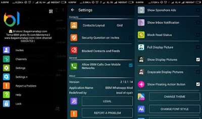 Download BBM WhatsApp Transparan v2.13.1.14 APK Terbaru nama