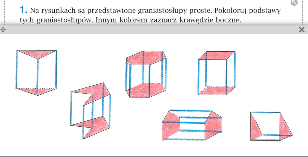 Dwa Graniastosłupy Proste Czworokątne Mają Taką Samą Wysokość Równą 5 Graniastosłupy proste - klasa 6 (08.06.2020)