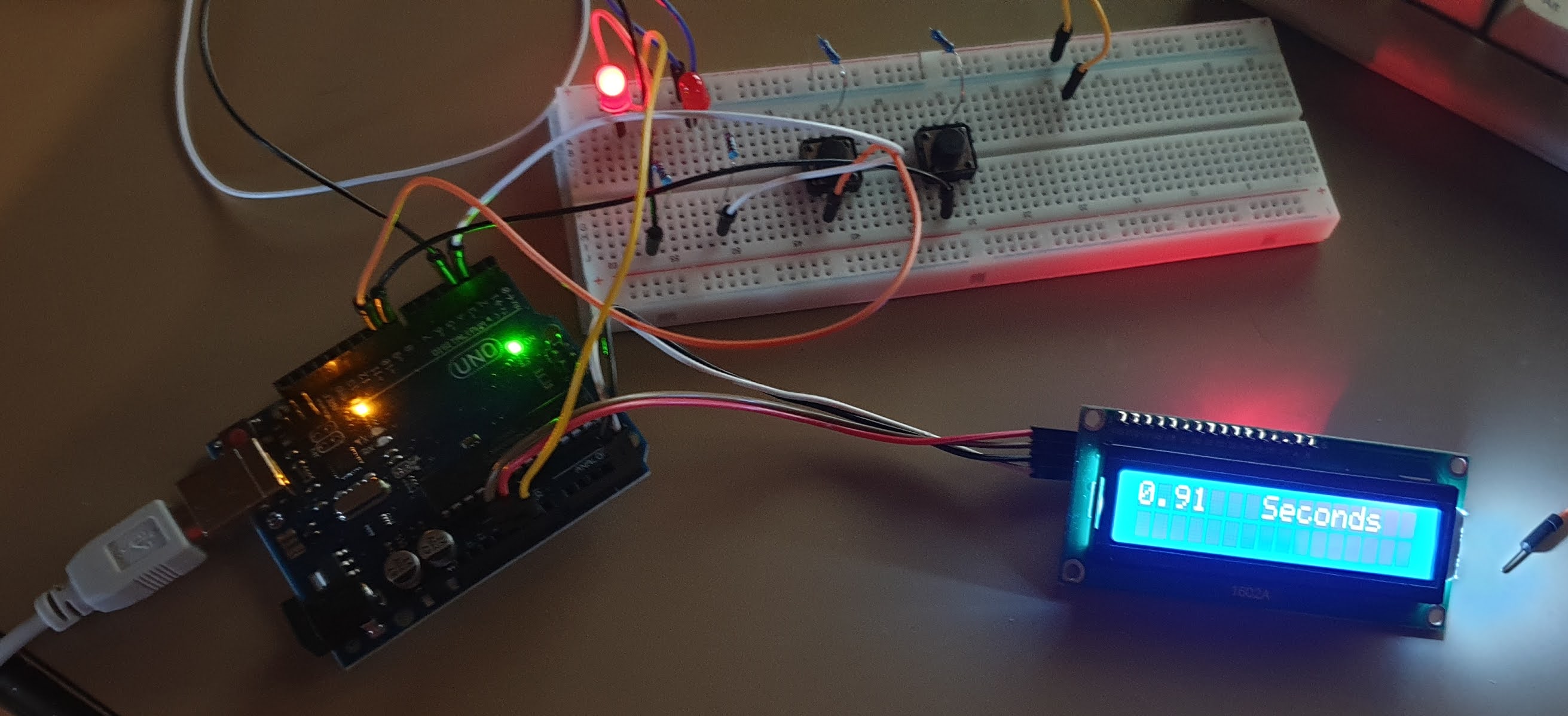 JonDent - Exploring Electronic Music: LCD Timer - i2c - Arduino