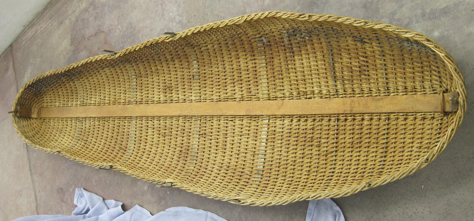 Halloweeniana Wicker Coffin/Casket "Cooling Box" (19th Century)