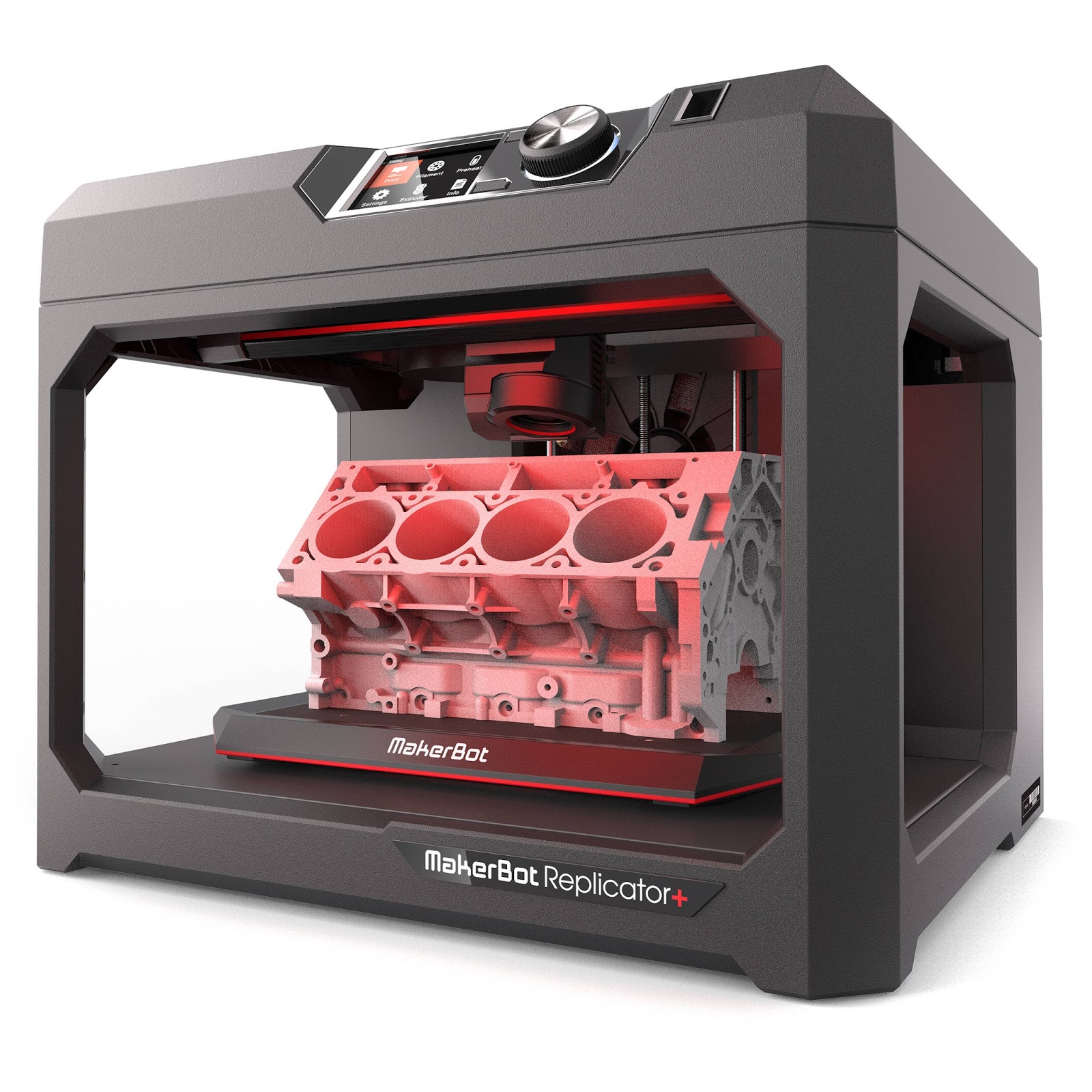 Seberapa Efektif kah 3D Printer Dalam Kehidupan Sehari-hari ... - Makerbot Mp07825 Replicator 3D Printer 1296081