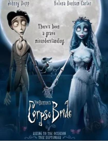 The movie of Tim Burton's Corpse Bride.