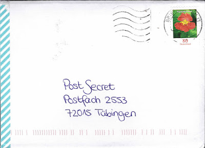 PostSecret auf Deutsch, Postfach 2553, 72015 Tübingen, Germany