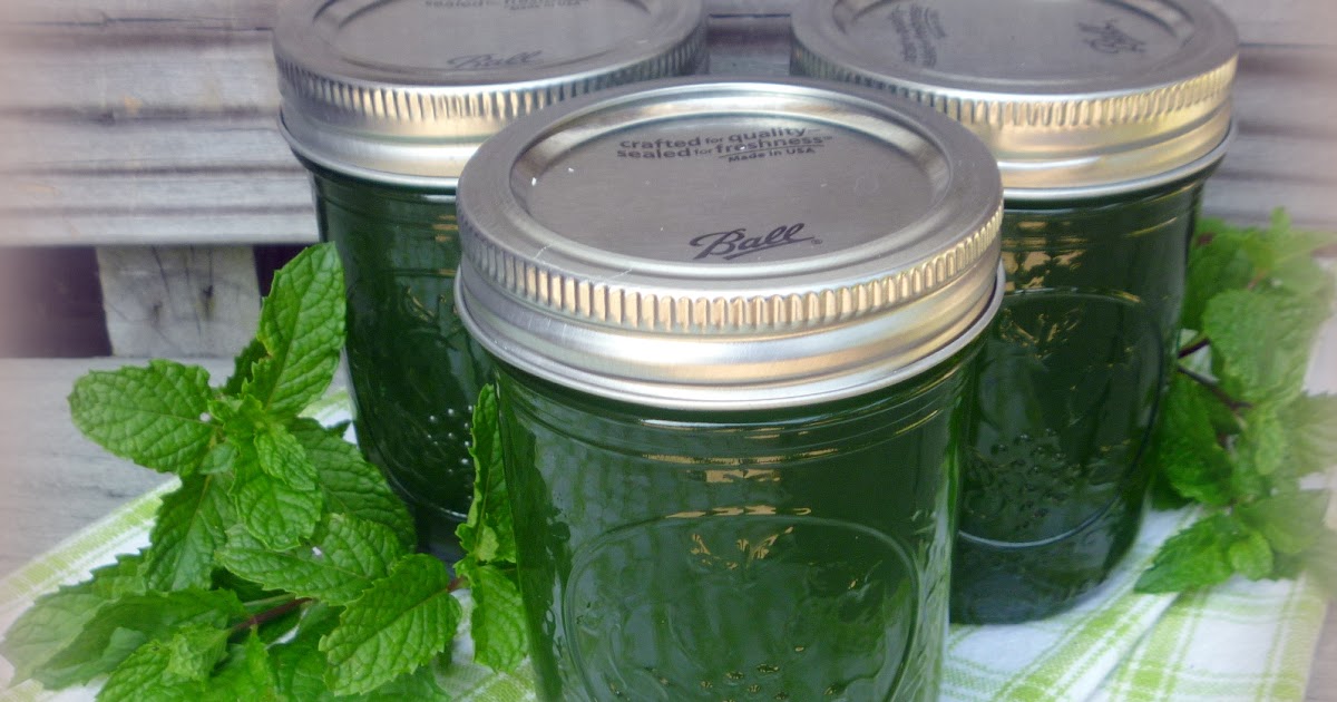 Homemade Mint Jelly from the Garden Fresh Eggs Daily®