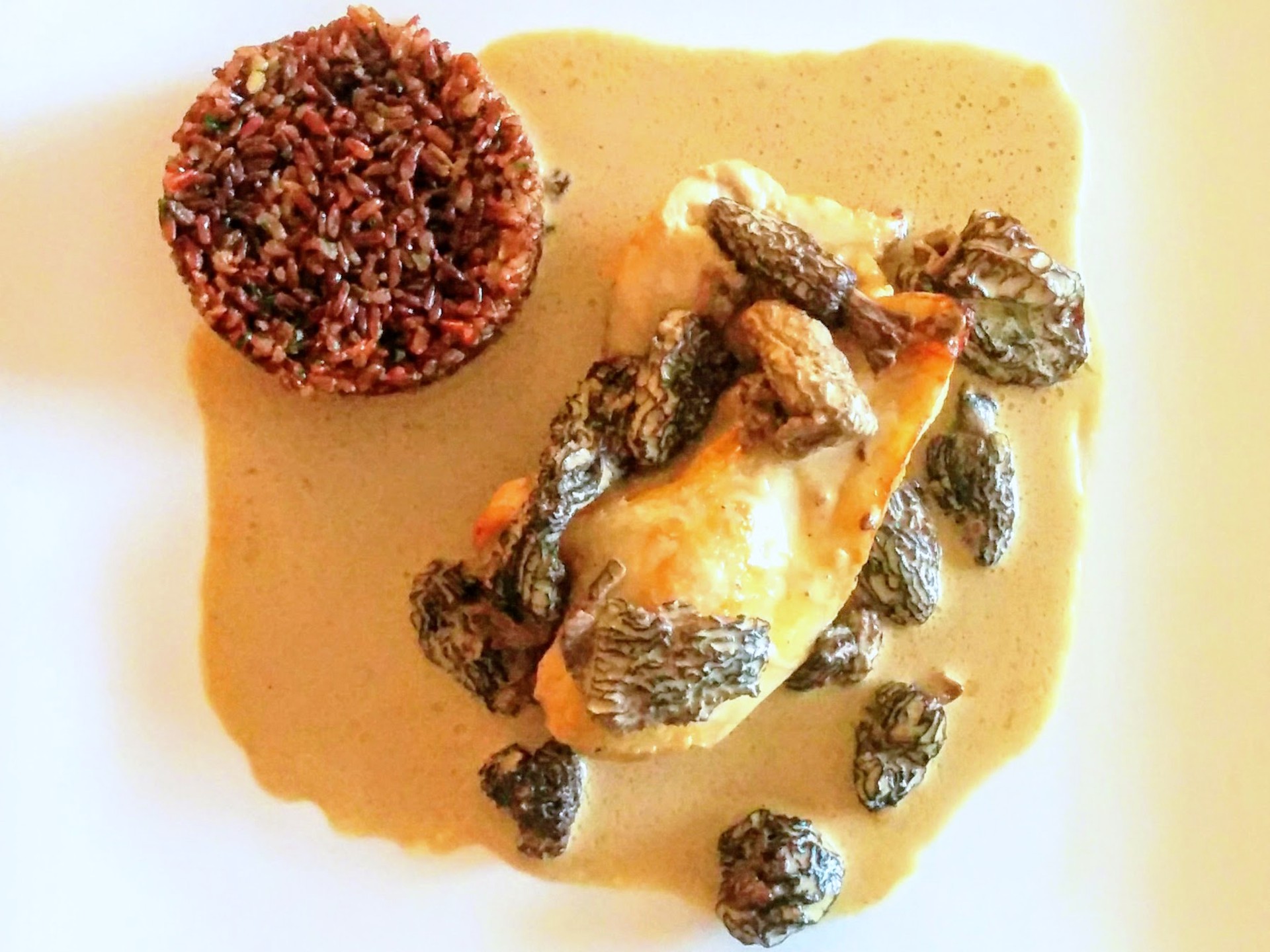 Poulet Au Vin Jaune Et Morilles Georges Blanc www.bloc-notes-culinaire.com