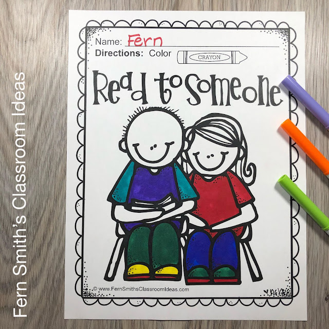 You will LOVE the 68 Back to School Coloring Pages that come in this Back to School coloring pages resource! #FernSmithsClassroomIdeas