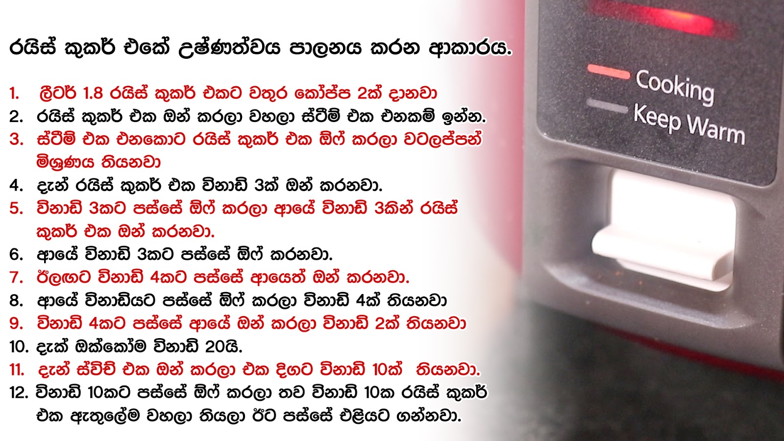 Rice cooker watalappan by Apé Amma (ENG Subtitle) Ape Amma official website