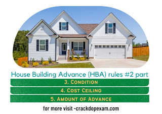House Building Advance cost ceiling condition