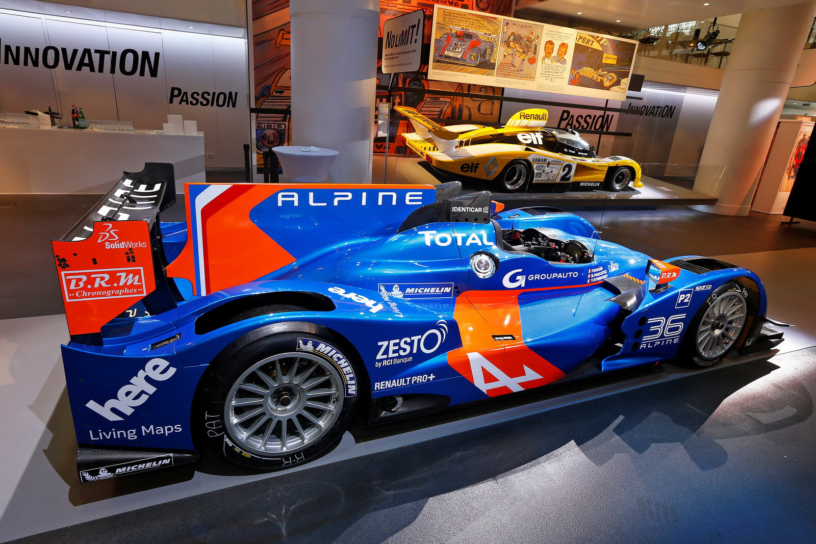 LE MANS 24 HOURS THE n°36 ALPINE BREAKS COVER