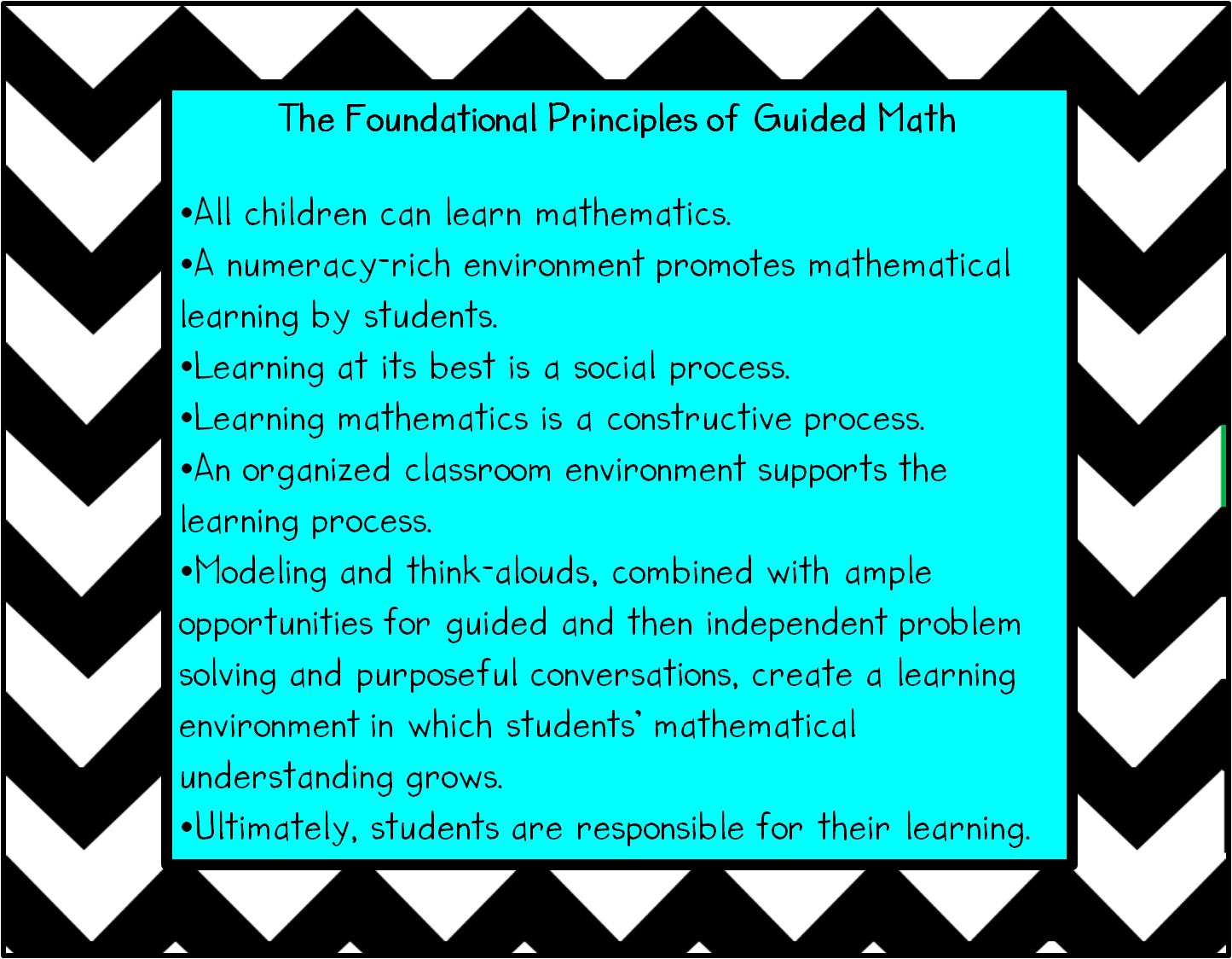 Mrs. Crofts' Classroom: Chapter 2: Guided Math: A Framework for ...