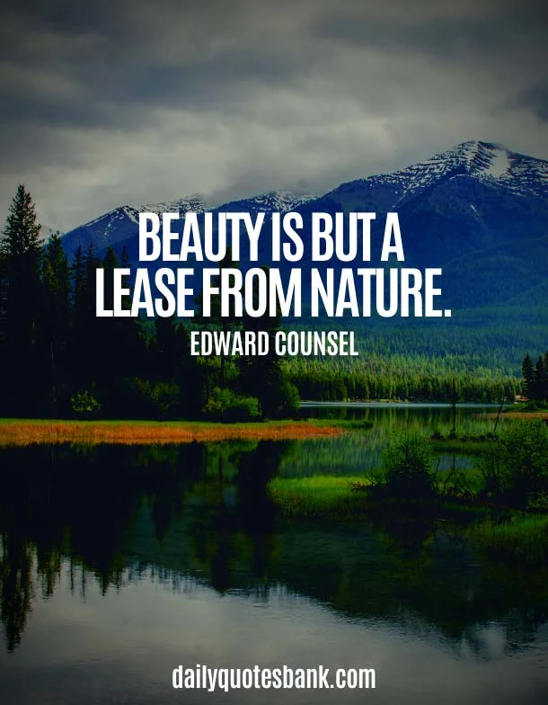 Being Simple Beauty Quotes About Nature