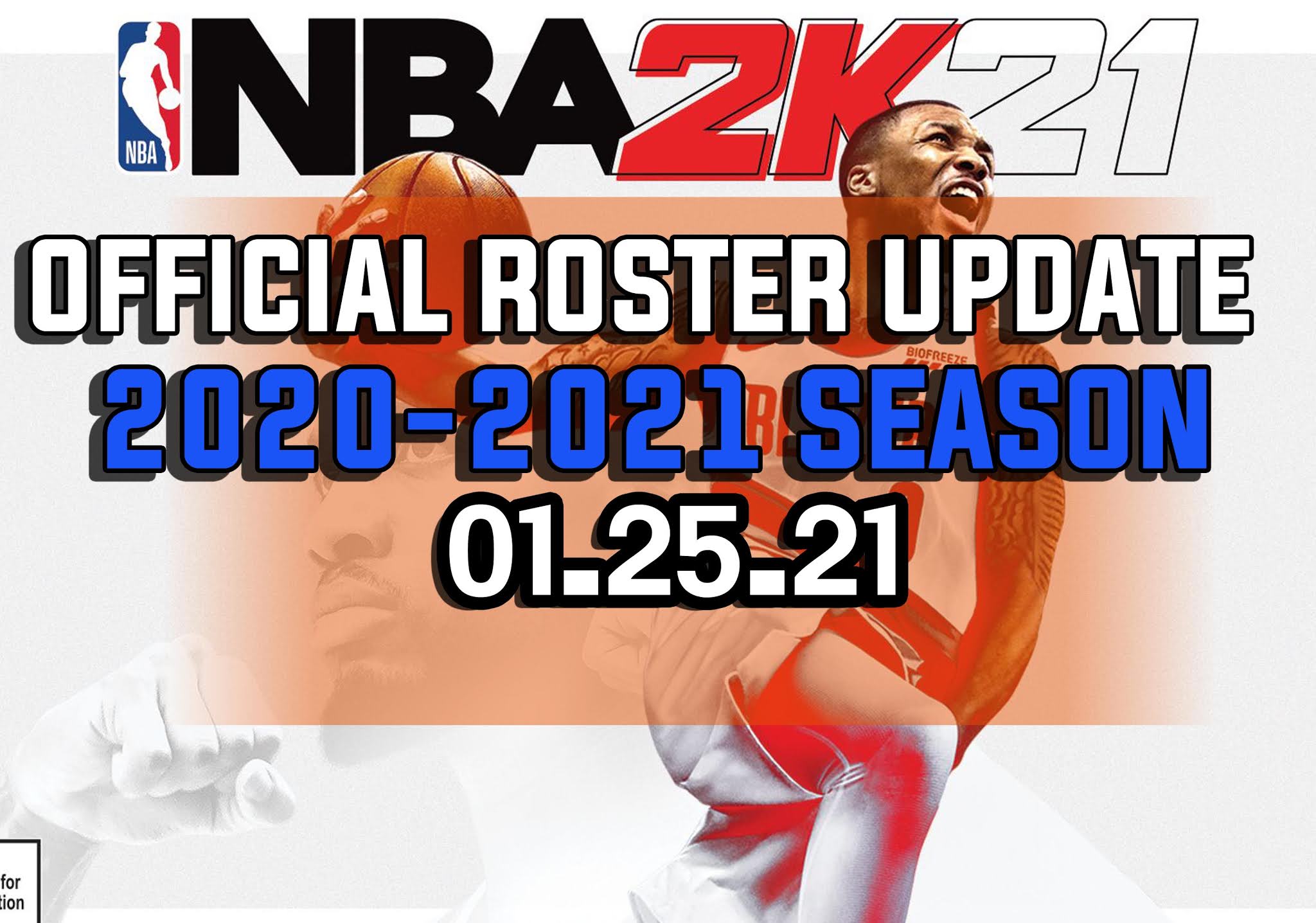 NBA 2K21 OFFICIAL ROSTER UPDATE 01.25.21 LATEST TRANSACTIONS and
