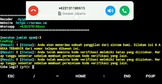 cara spam sms script spam sms termux work