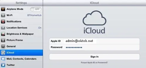 Install and configure iCloud Control Panel for Windows