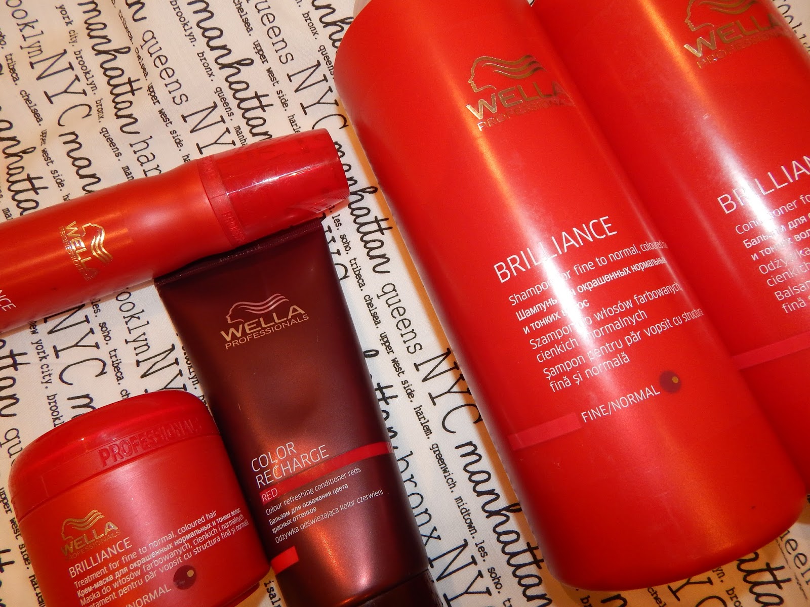 Wella Brilliance A Range Maintains Red Hair. - She Be Loved