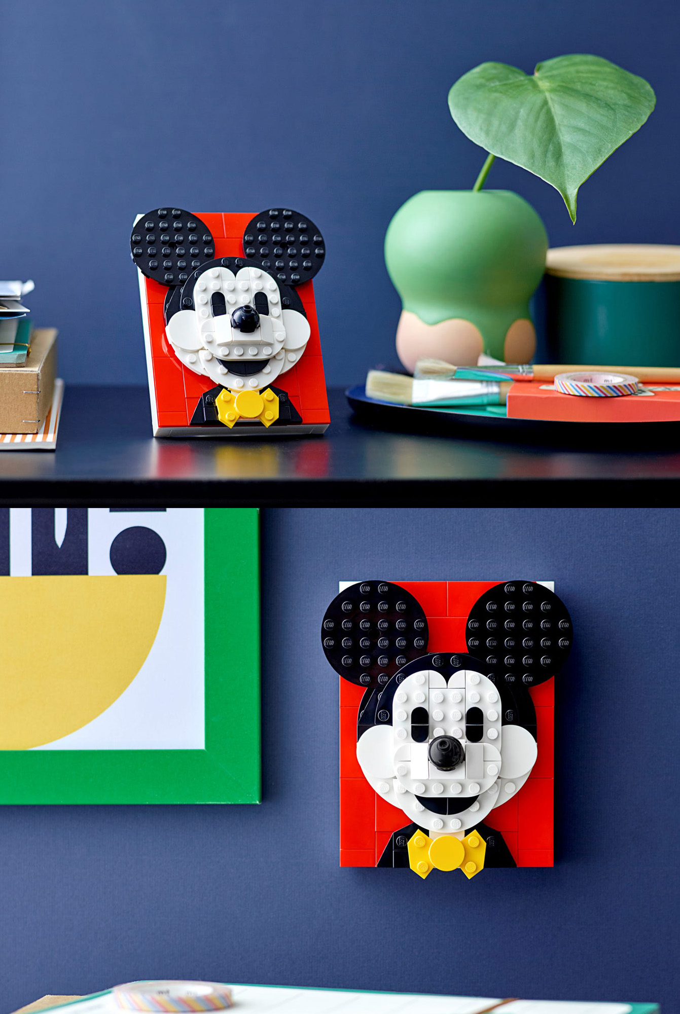 2021年3月発売レゴ(R)ブロックスケッチ新製品情報：ミッキーマウスとミニーマウス：ディズニー